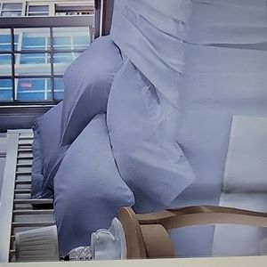 Zecott Tencel Lyocell Queen Sheet Set Silver 300 thread count deep pocket New…